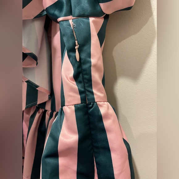 Crosby by Mollie Burch pink and green dress medium - Picture 5 of 6